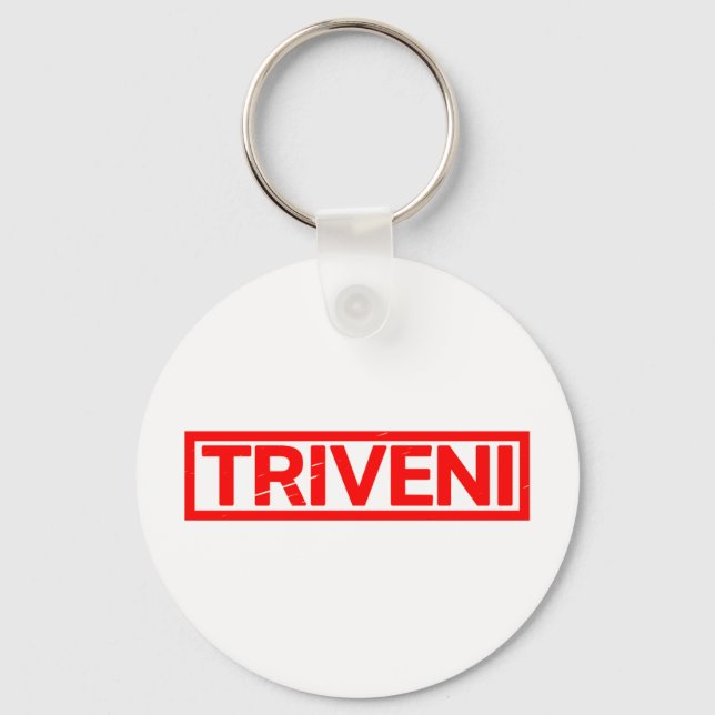 Porte-clés Timbre de Triveni (Recto)