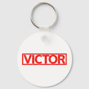 Porte-clés Timbre de Victor