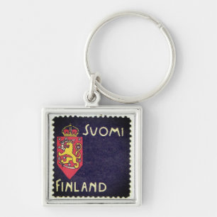 Porte-clés Timbre de vinification - Finlande
