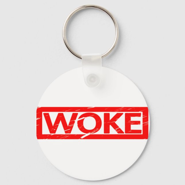 Porte-clés Timbre de Woke (Recto)