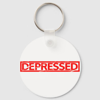 Porte-clés Timbre dépressif