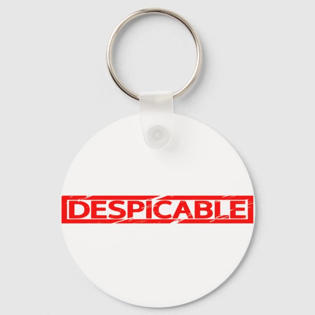 Porte-clés Timbre désagréable (Recto)