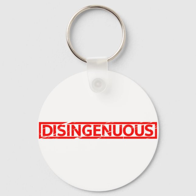 Porte-clés Timbre désingénu (Recto)