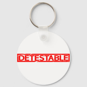Porte-clés Timbre détectable