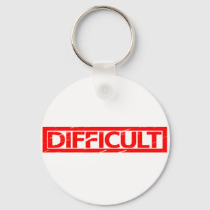 Porte-clés Timbre difficile