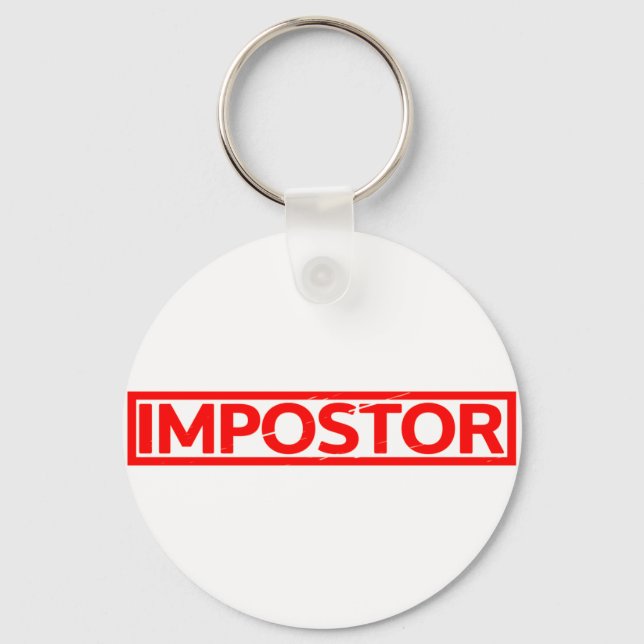 Porte-clés Timbre d'imposteur (Recto)