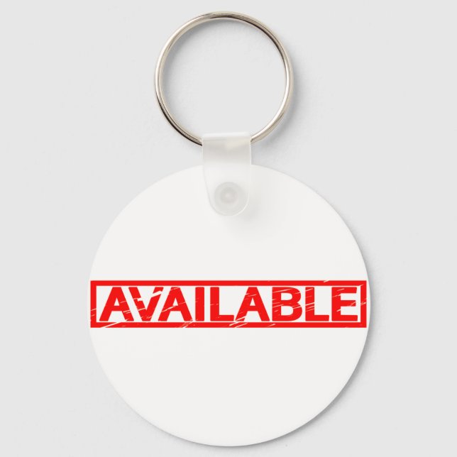 Porte-clés Timbre disponible (Recto)