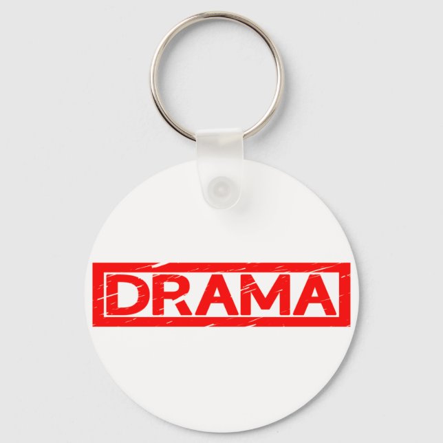Porte-clés Timbre dramatique (Recto)
