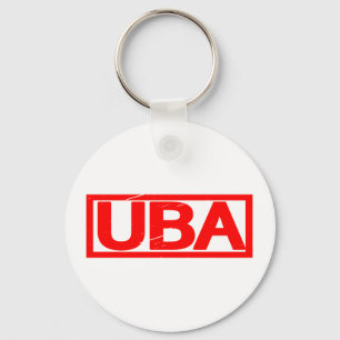Porte-clés Timbre d'Uba
