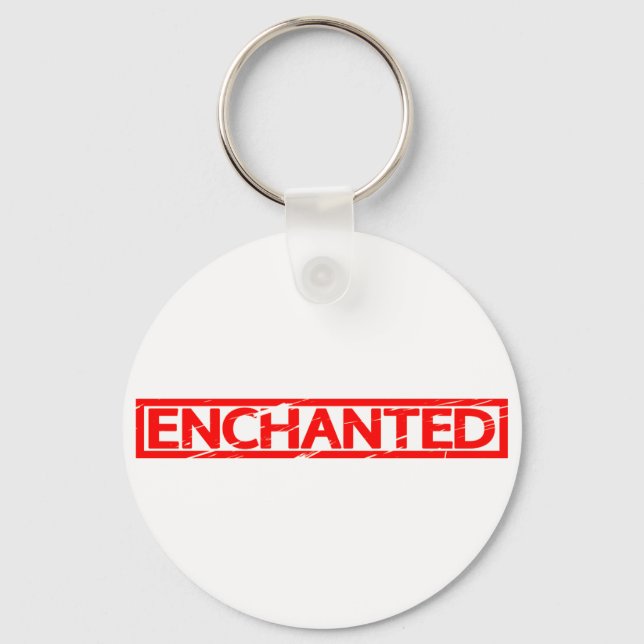 Porte-clés Timbre enchanté (Recto)