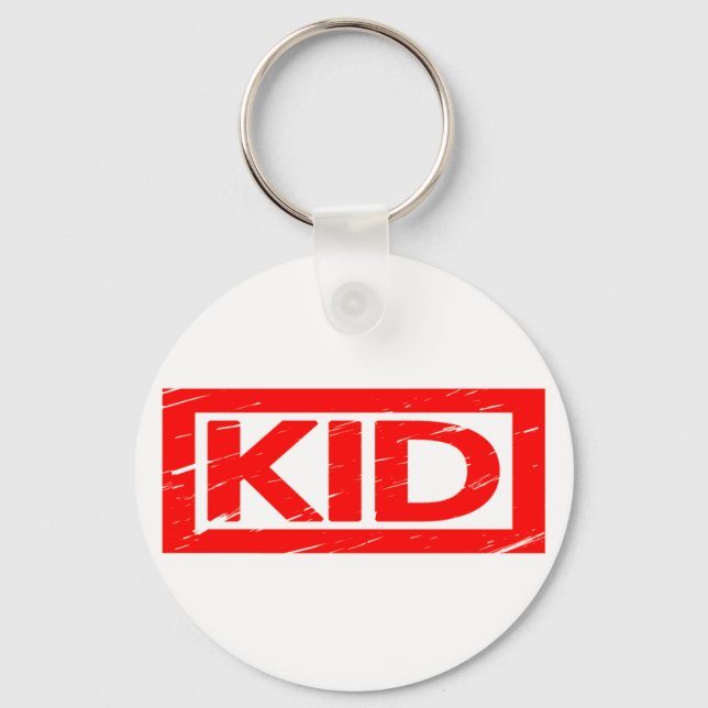 Porte-clés Timbre enfant (Recto)