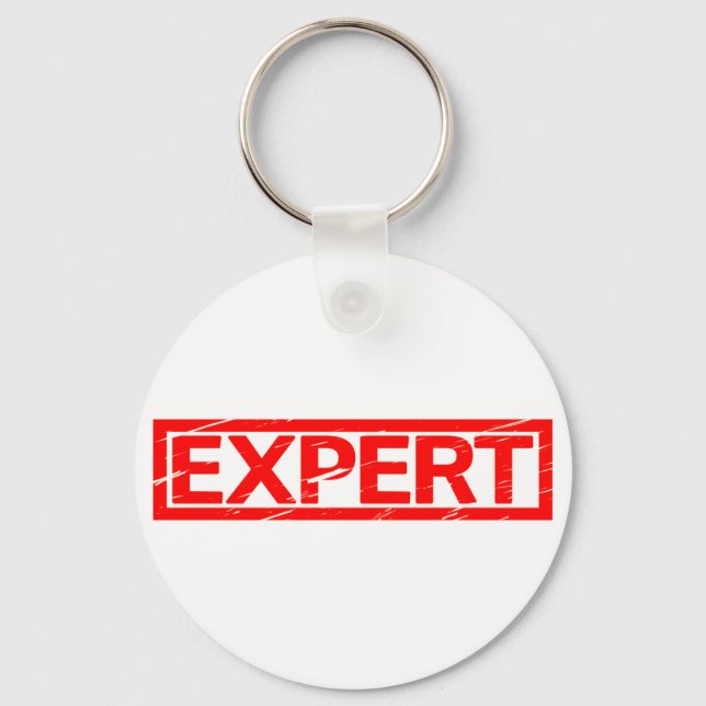 Porte-clés Timbre expert (Recto)