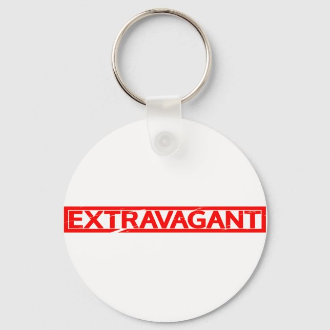 Porte-clés Timbre extravagant (Recto)