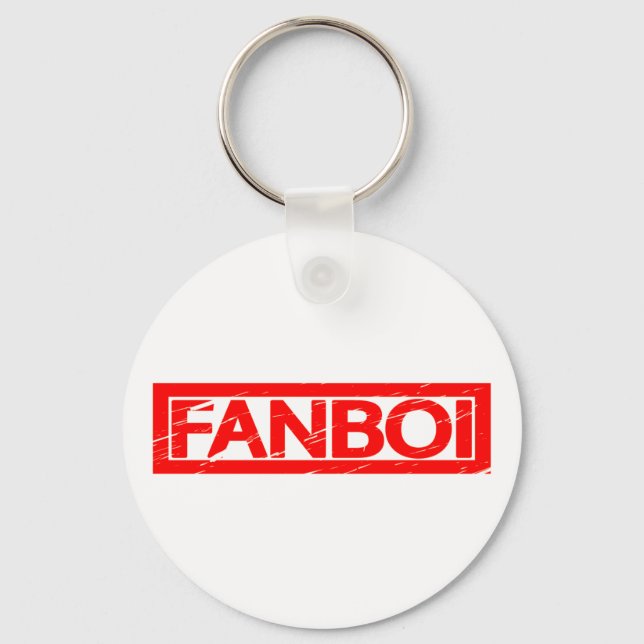 Porte-clés Timbre Fanboi (Recto)