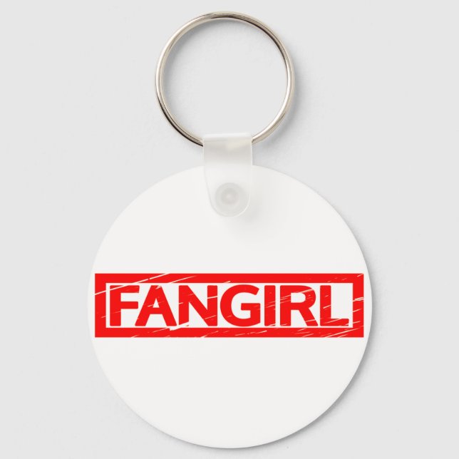 Porte-clés Timbre Fangirl (Recto)