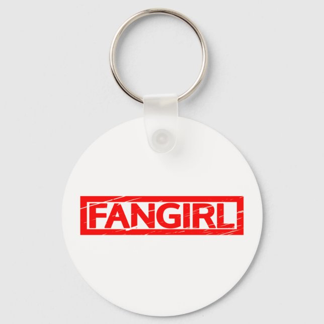 Porte-clés Timbre Fangirl (Recto)