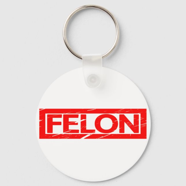Porte-clés Timbre Felon (Recto)