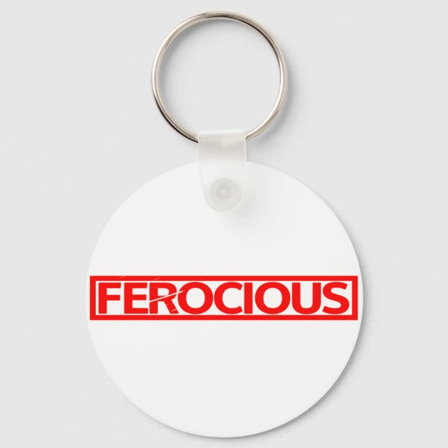 Porte-clés Timbre féroce (Recto)