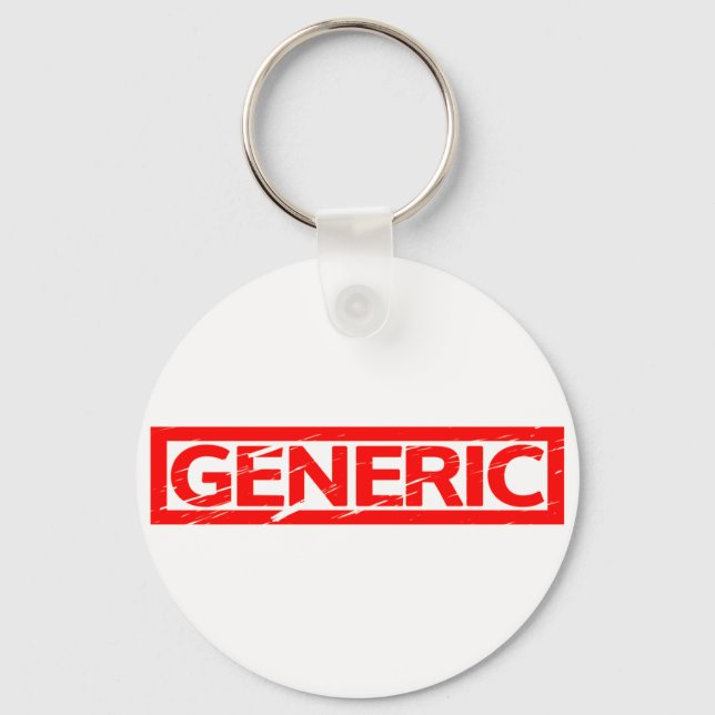 Porte-clés Timbre générique (Recto)
