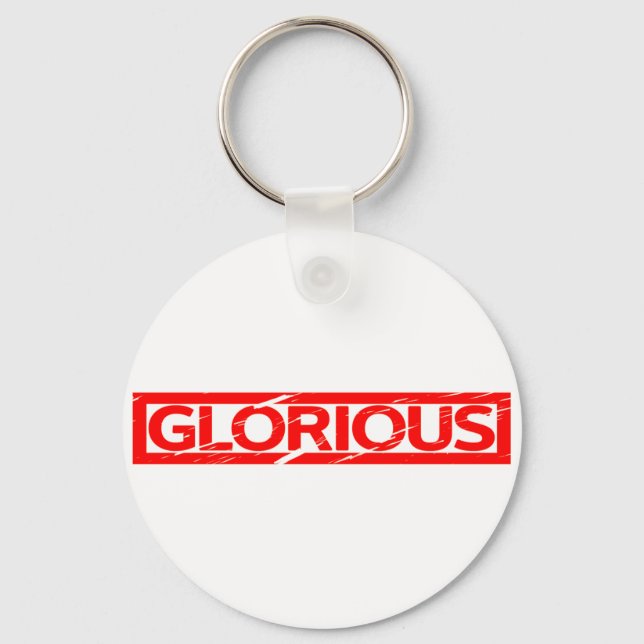 Porte-clés Timbre glorieux (Recto)