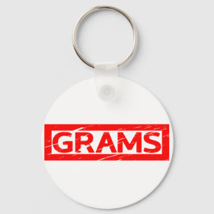 Porte-clés Timbre Grams