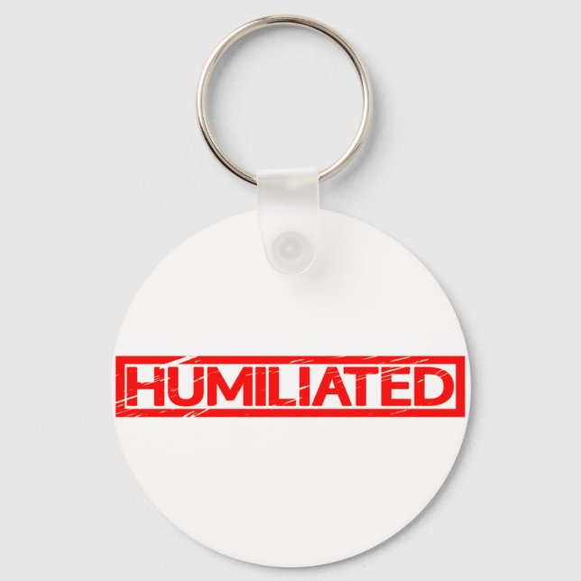 Porte-clés Timbre Humilié (Recto)