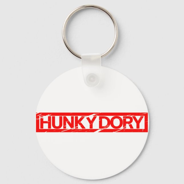 Porte-clés Timbre Hunky Dory (Recto)