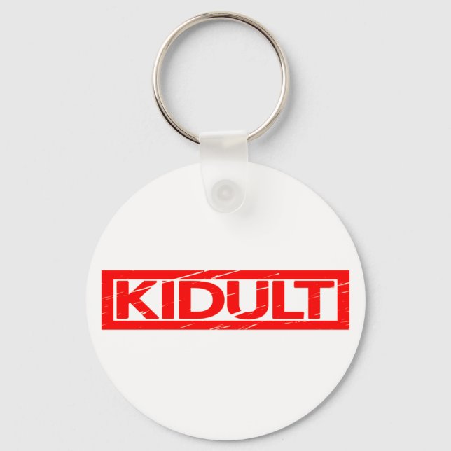 Porte-clés Timbre Kidult (Recto)