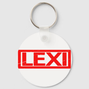 Porte-clés Timbre Lexi