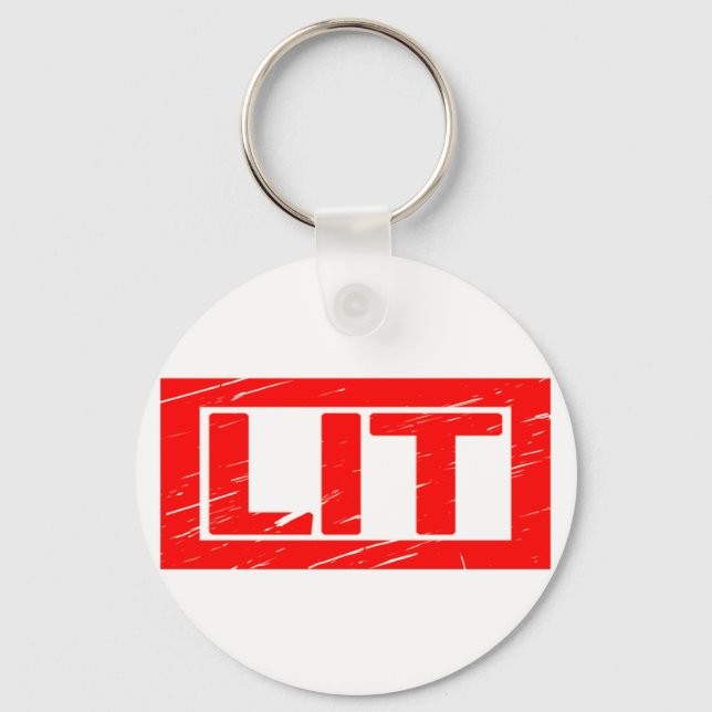 Porte-clés Timbre Lit (Recto)