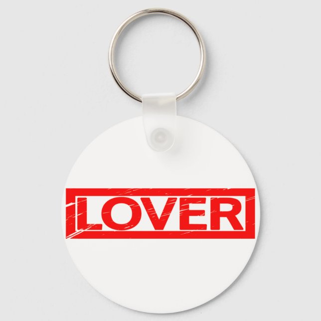 Porte-clés Timbre Lover (Recto)