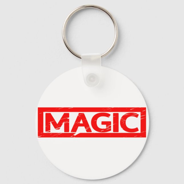 Porte-clés Timbre magique (Recto)