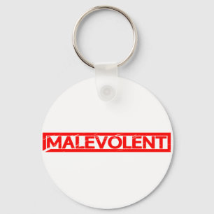 Porte-clés Timbre malveillant