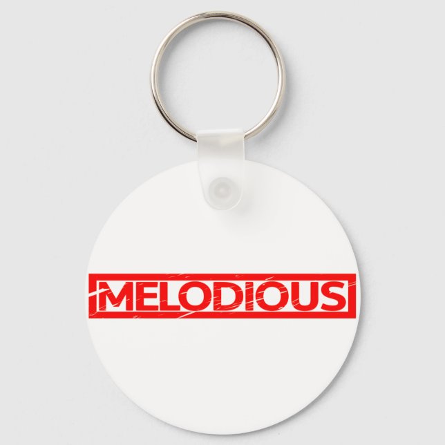 Porte-clés Timbre mélodieux (Recto)