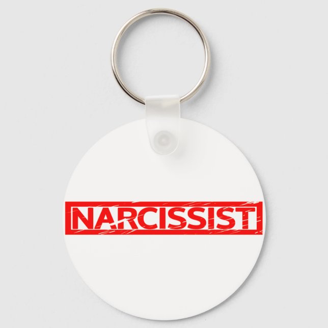 Porte-clés Timbre narcissique (Recto)