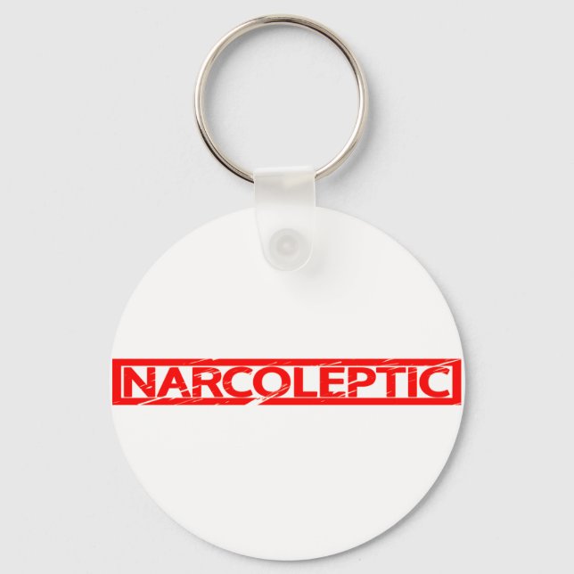Porte-clés Timbre Narcoleptique (Recto)