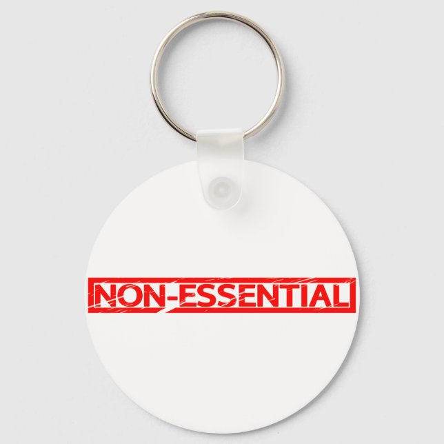 Porte-clés Timbre non essentiel (Recto)