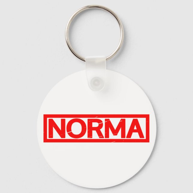 Porte-clés Timbre Norma (Recto)