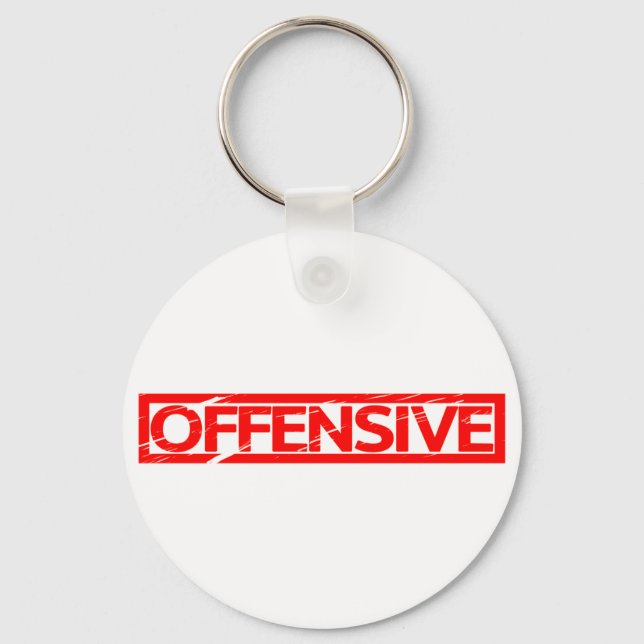 Porte-clés Timbre offensif (Recto)