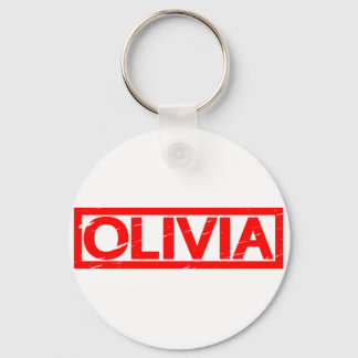 Porte-clés Timbre Olivia