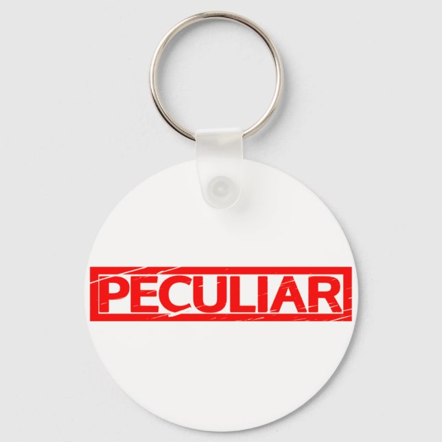 Porte-clés Timbre particulier (Recto)