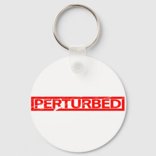Porte-clés Timbre Perturbé