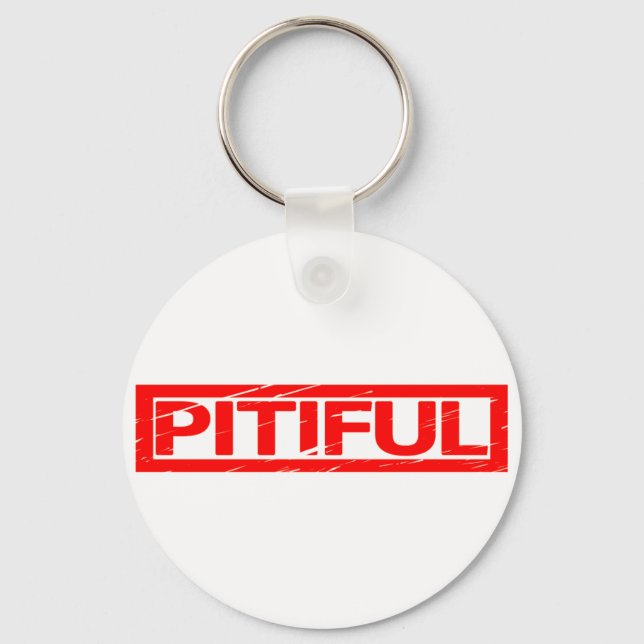 Porte-clés Timbre pitoyable (Recto)