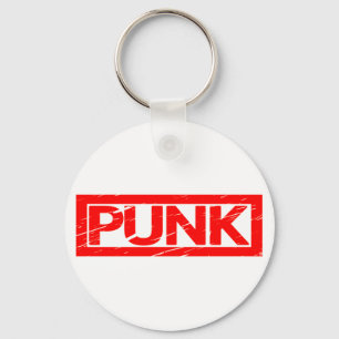 Porte-clés Timbre Punk