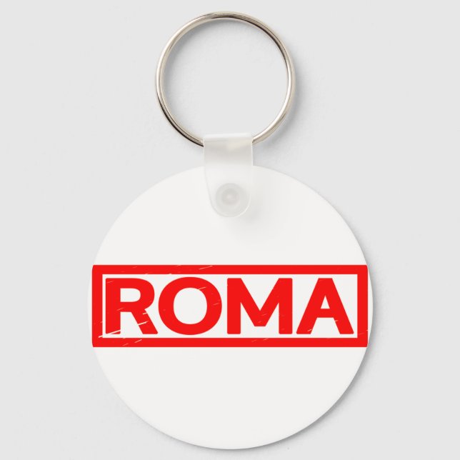 Porte-clés Timbre rom (Recto)