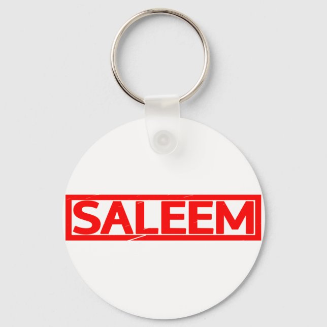 Porte-clés Timbre Saleem (Recto)