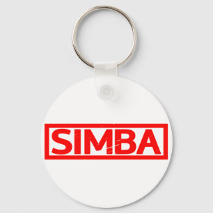 Porte-clés Timbre Simba