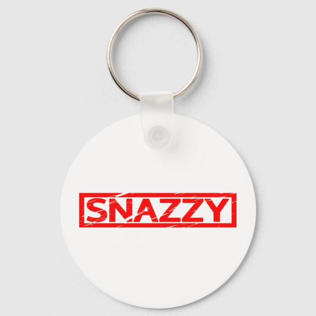 Porte-clés Timbre Snazzy (Recto)