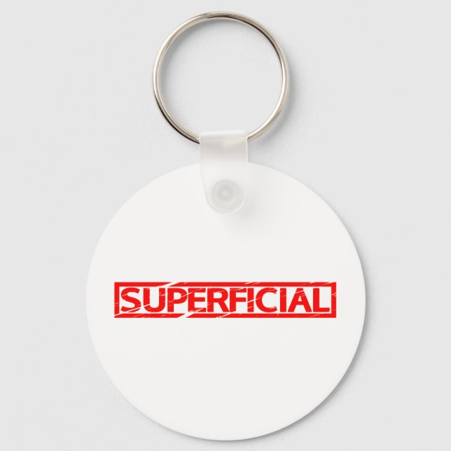 Porte-clés Timbre superficiel (Recto)