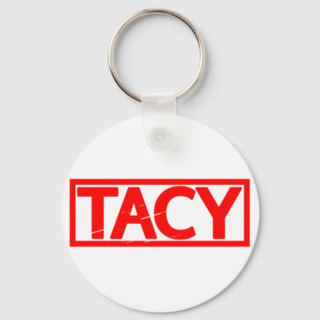 Porte-clés Timbre Tacy (Recto)